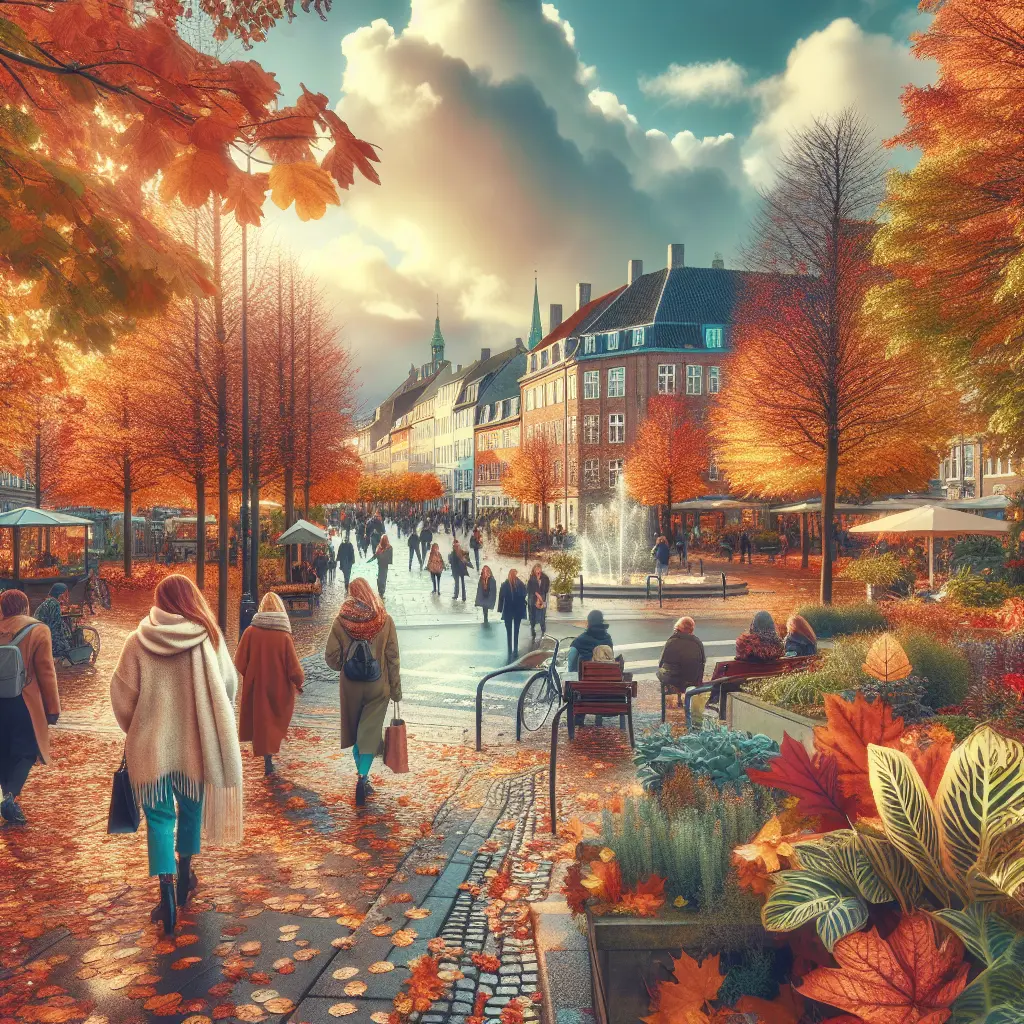 Hvordan er vejret i Odense i uge 42?