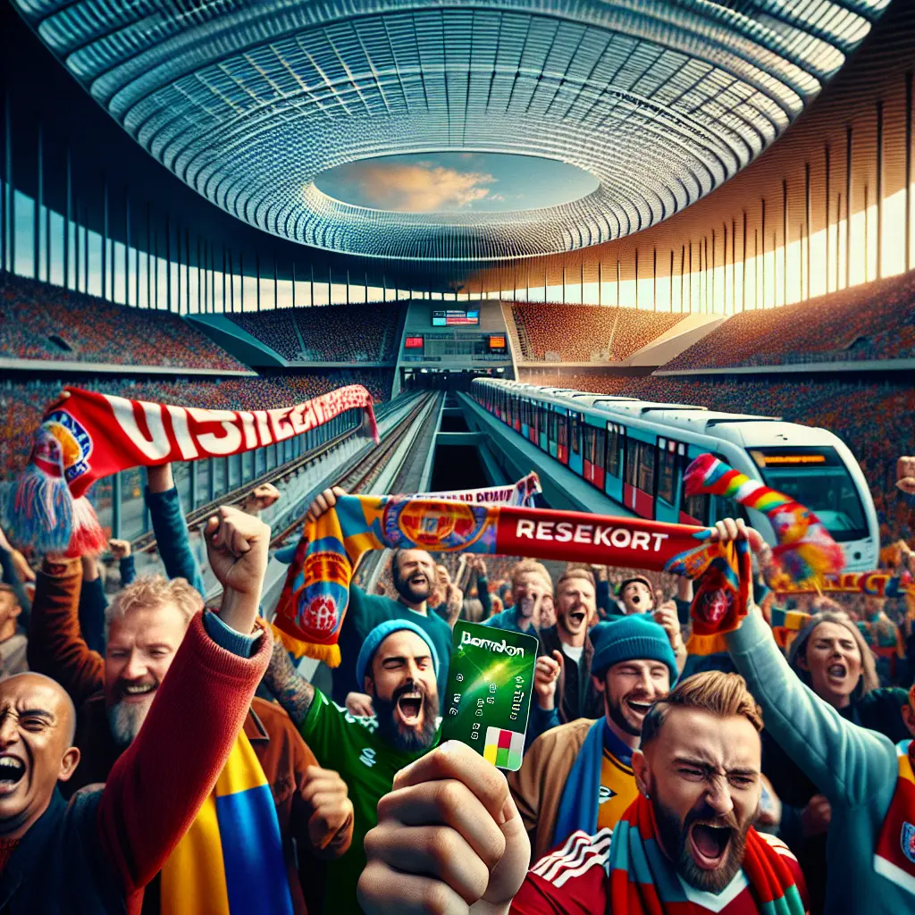 Kan turister bruge Rejsekortet til fodboldkampe i Danmark?